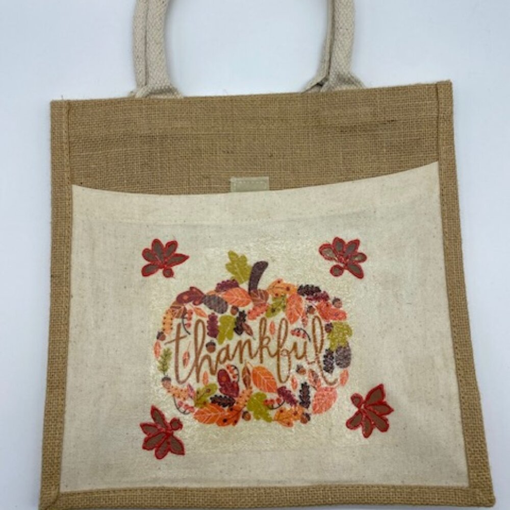 Burlap Tote